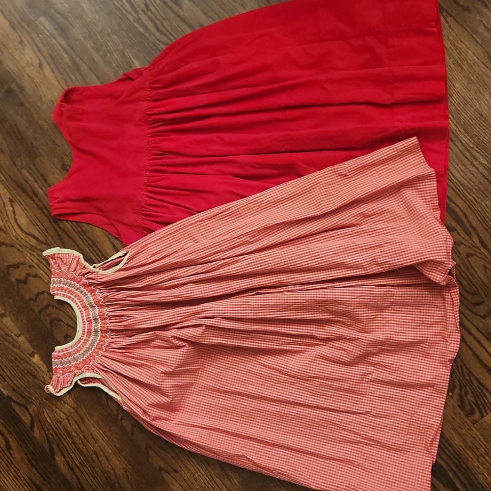 Lot 2 Christmas Dresses for Girls